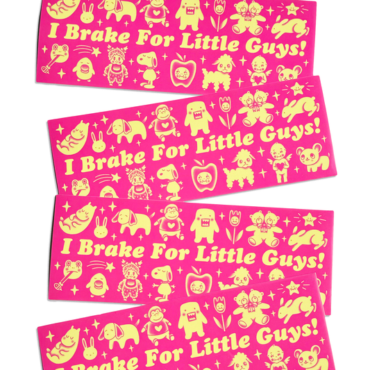 Little Guys Bumper Sticker