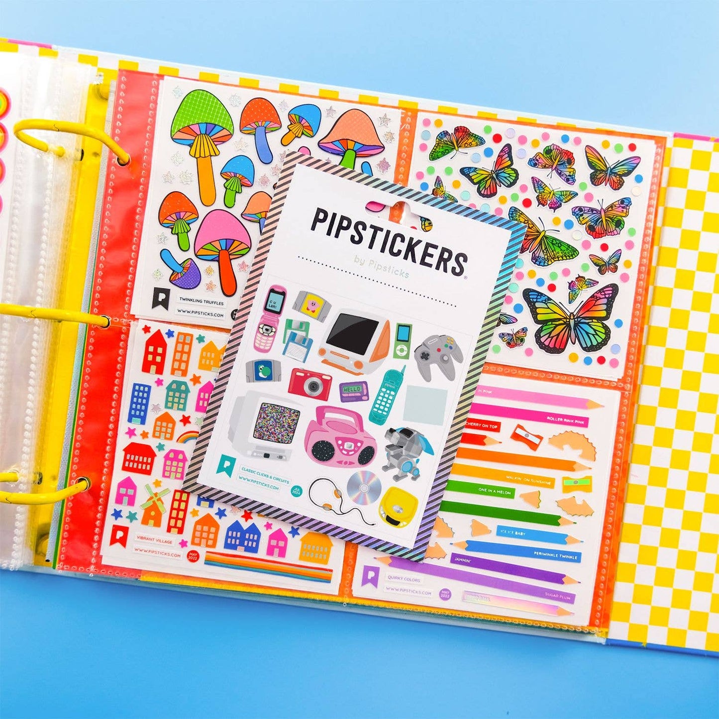 Classic Clicks & Circuits Sticker Sheet