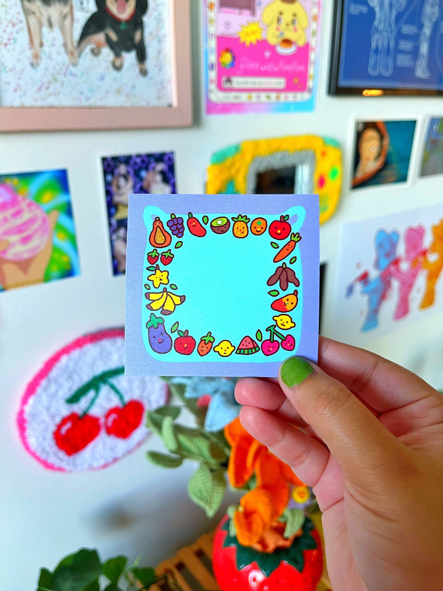 Bolsita de Compras Sticky Notes