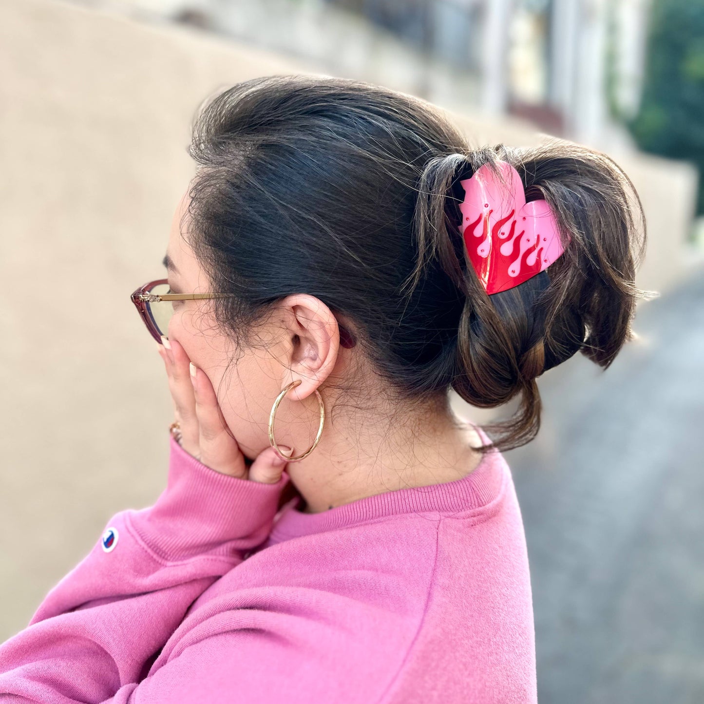 Fury Heart Hair Claw