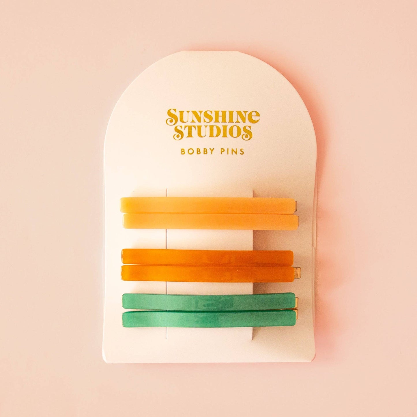 Seaside Acetate Bobby Pins