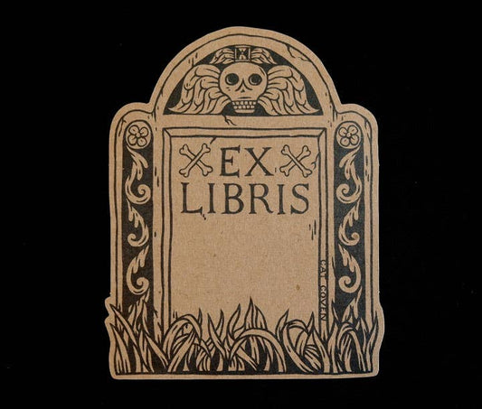 Gravestone Bookplate