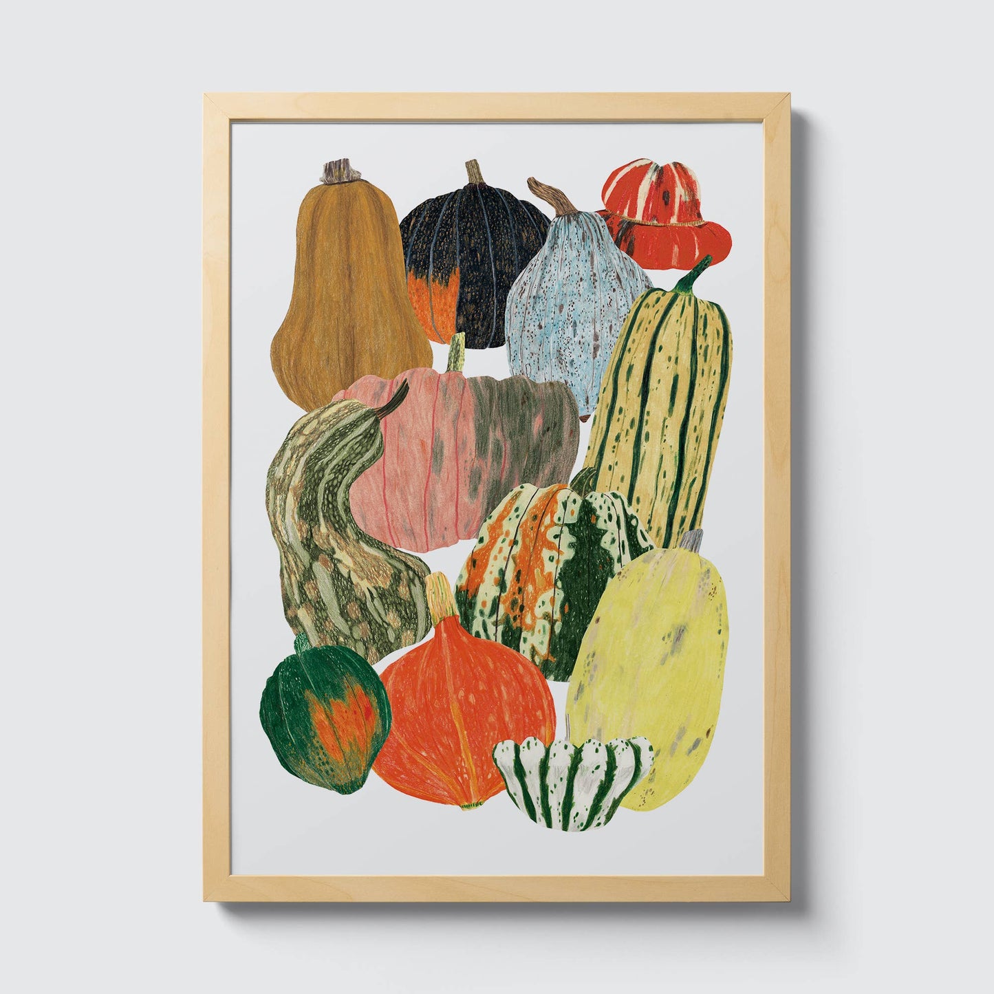 Pumpkin Squash Vegetables Print