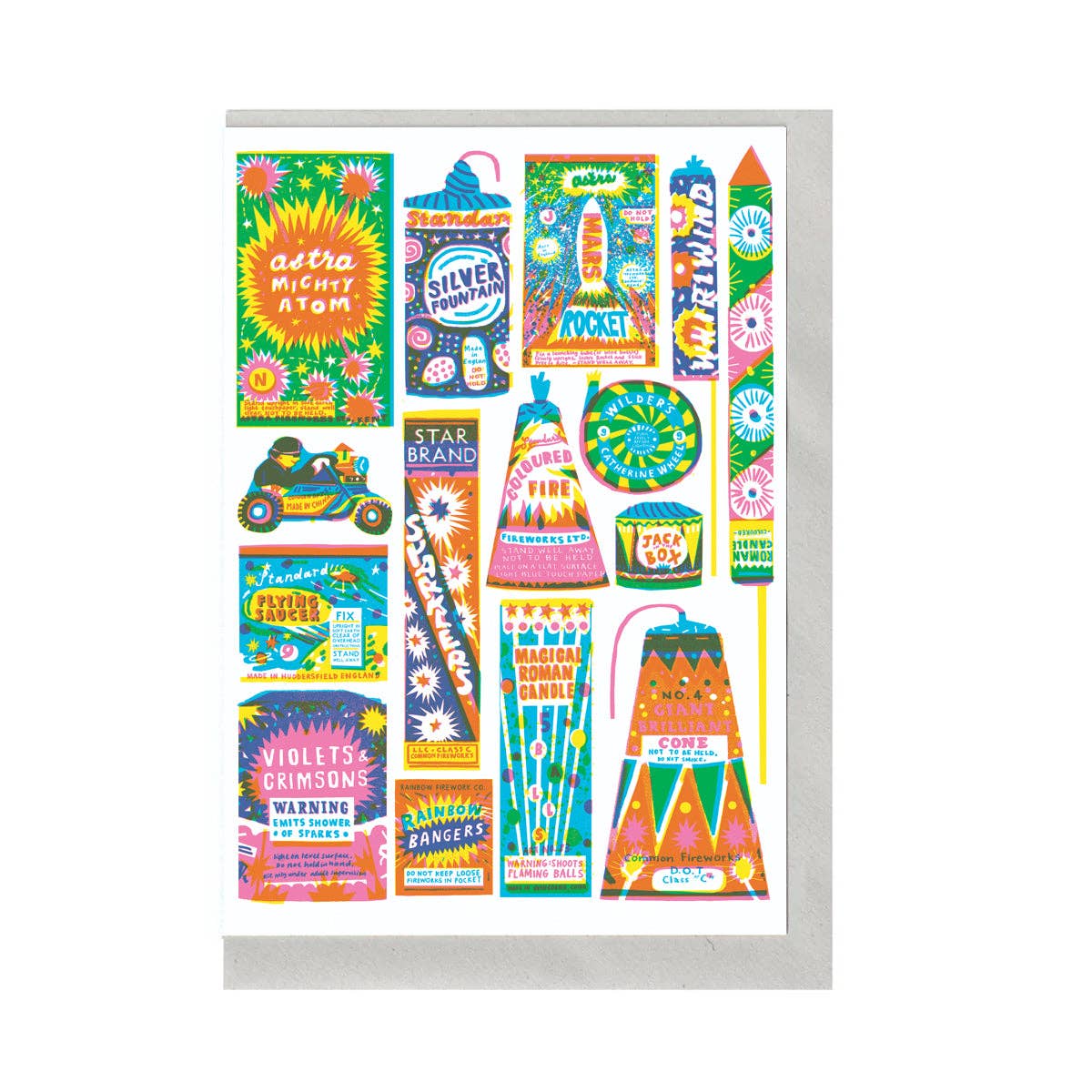 Fireworks Collection card