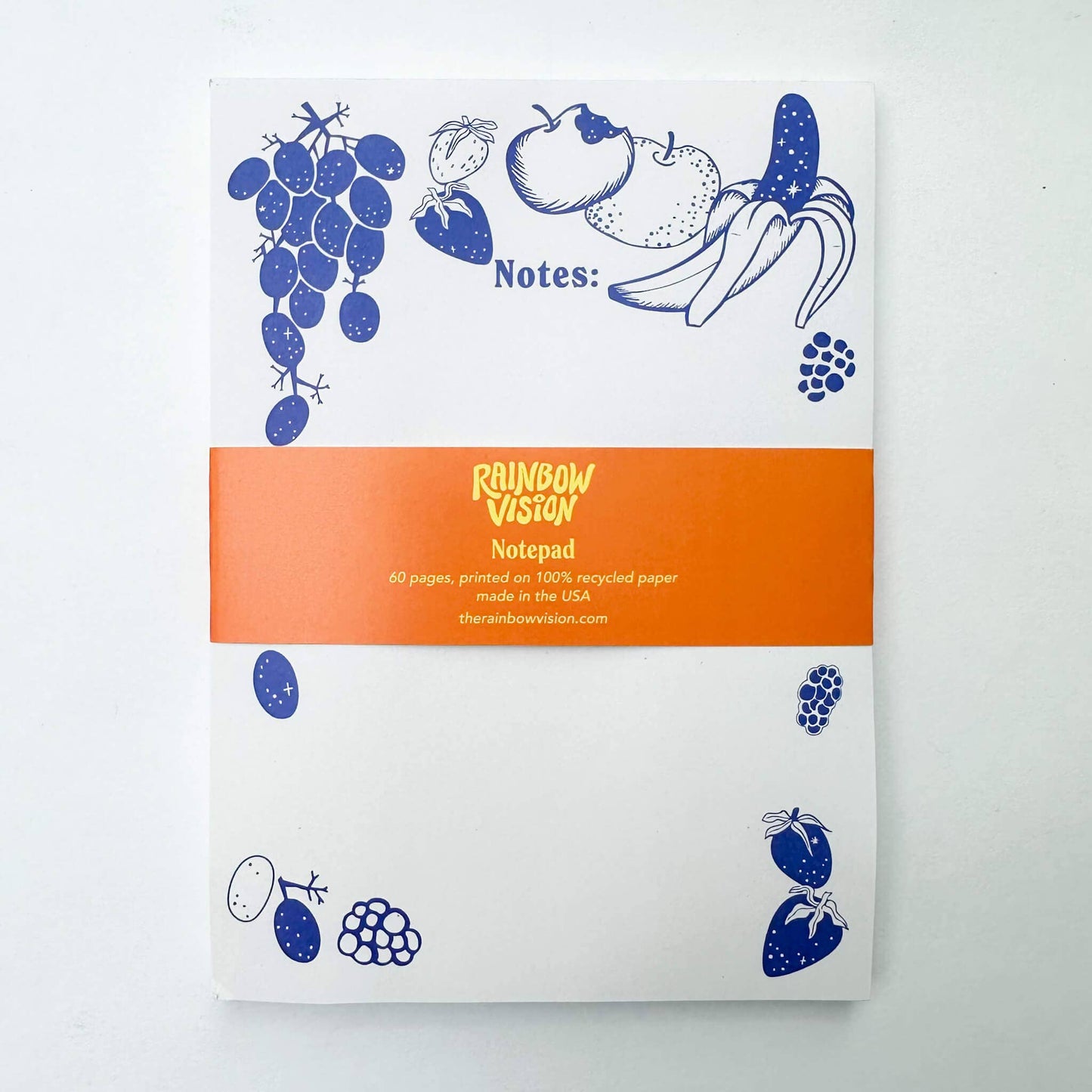 Space Fruit Notepad