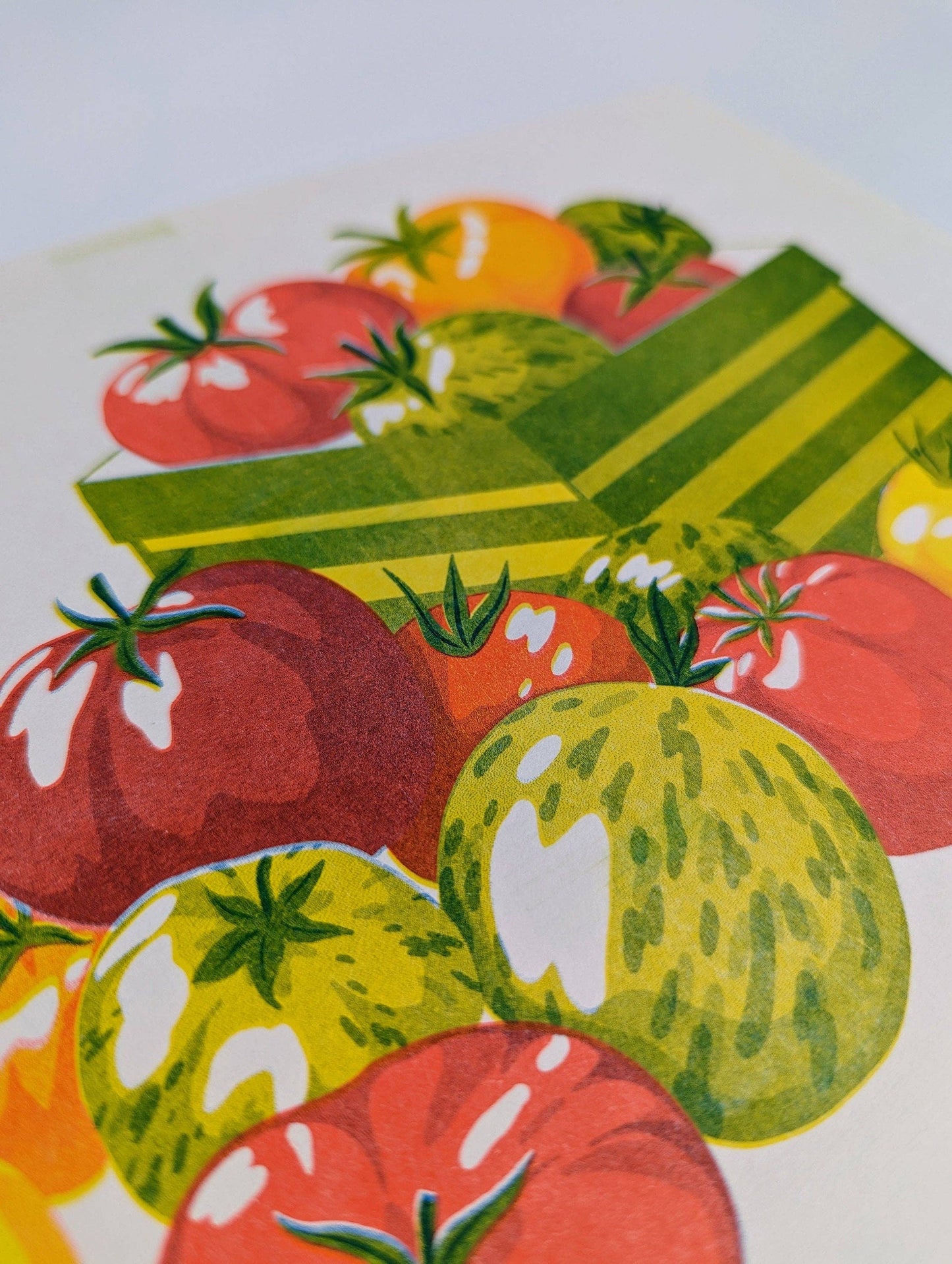 Tomato Basket print
