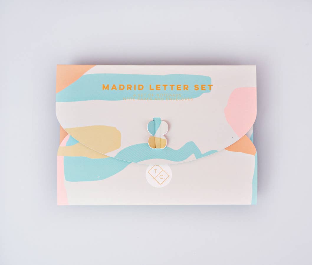 Madrid Letter Writing Set