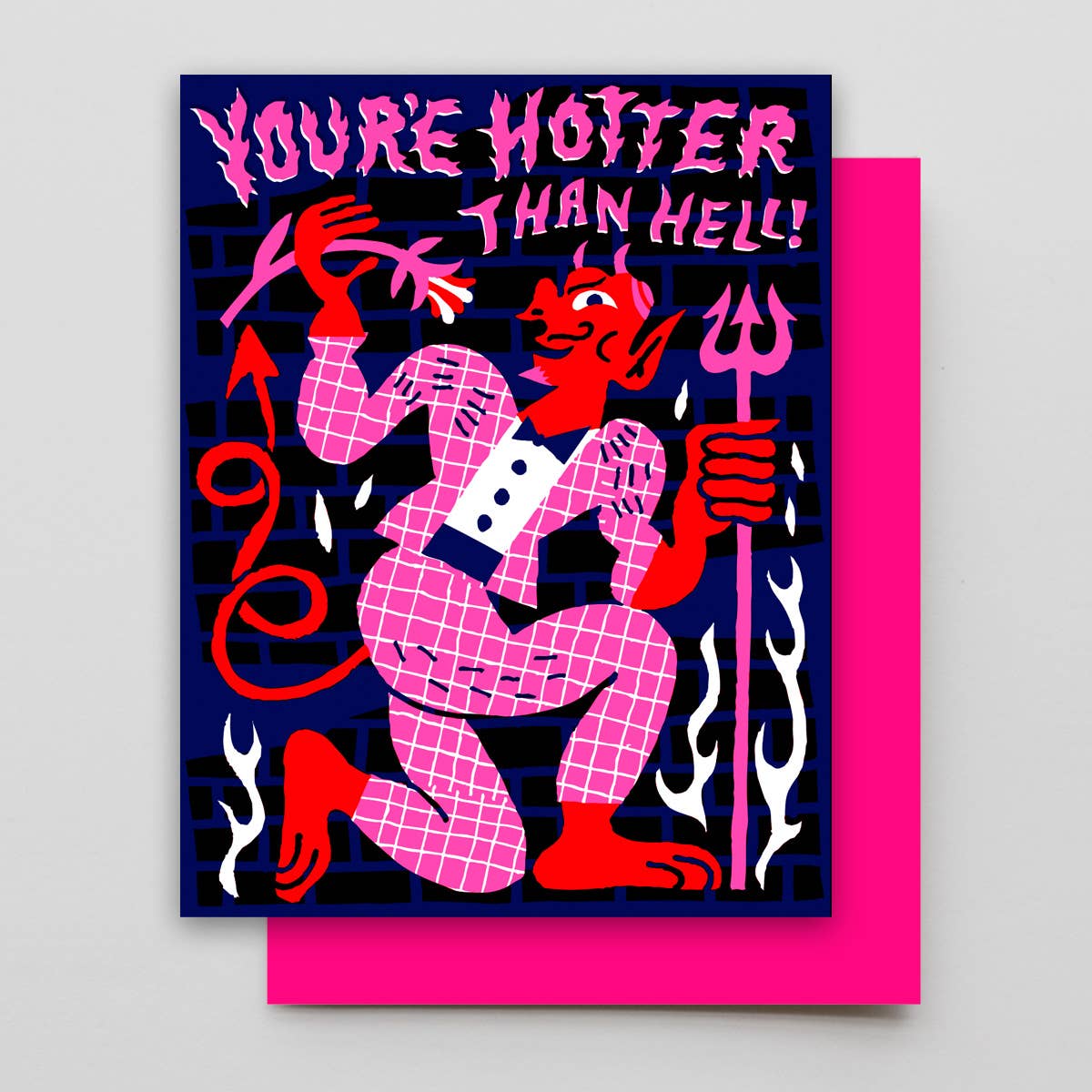 Hotter Than Hell card - Love card