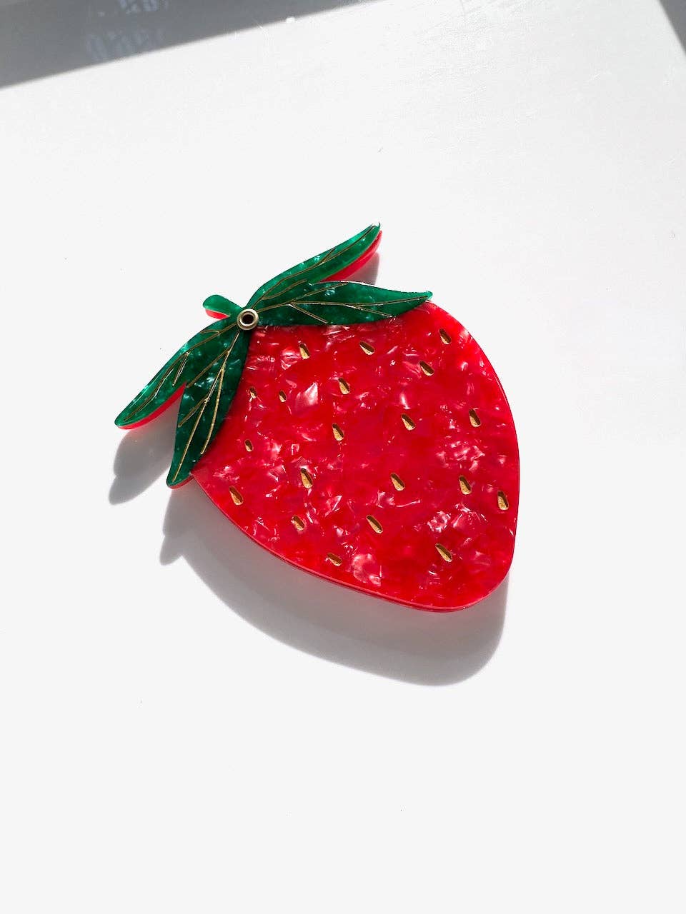 Strawberry Compact Mirror