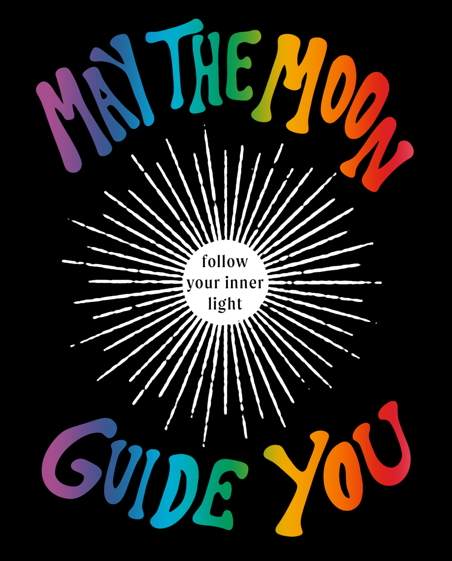 Moon Guide Scratch Off card
