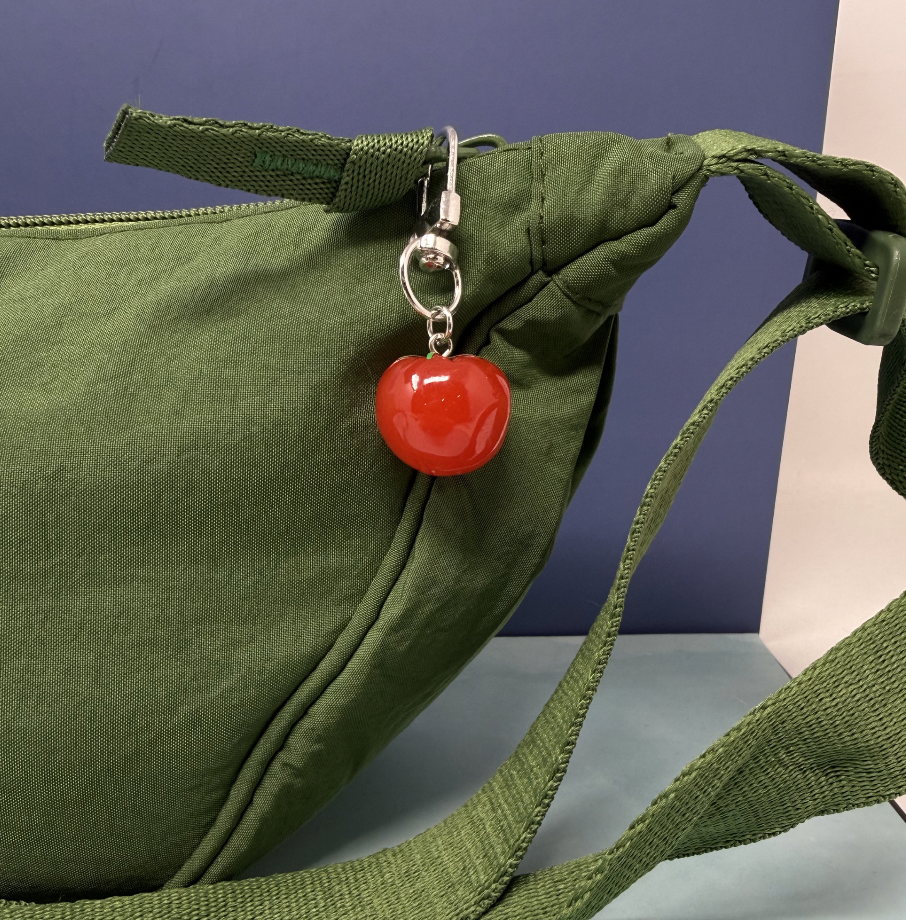 Tomato Bag Charm Keychain