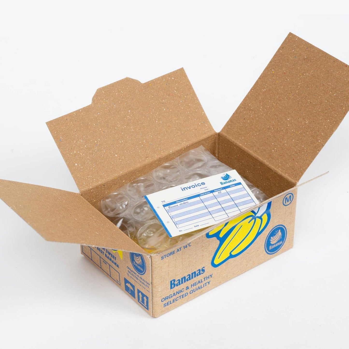 Bananas Flake Sticker Box