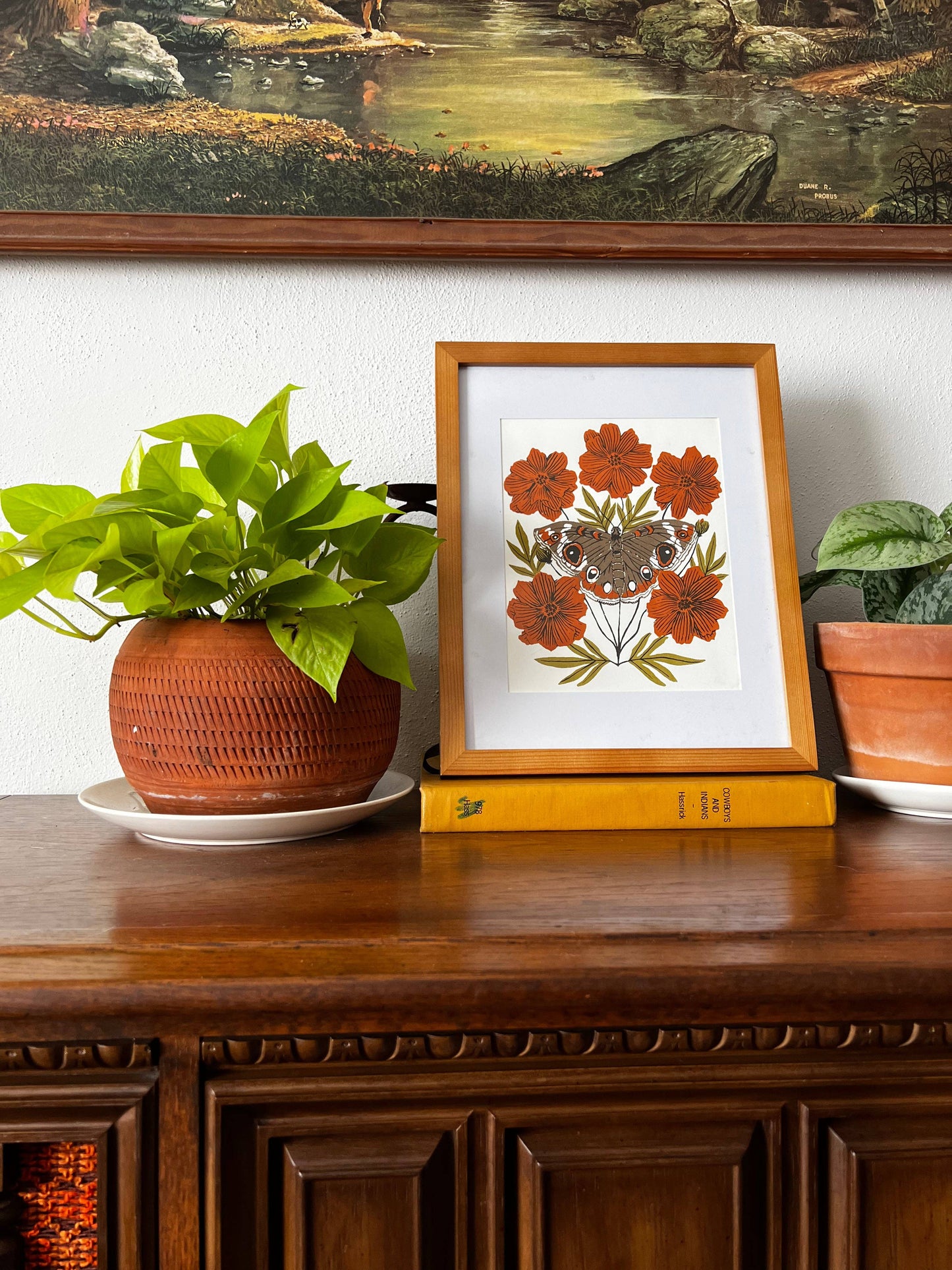 Buckeye print