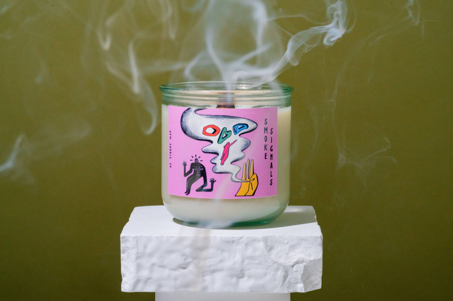 Smoke Signals Candle
