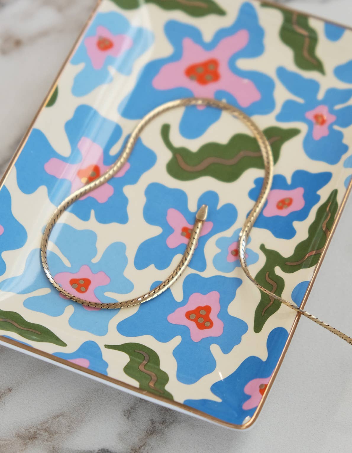 Trippy Daisies Trinket Tray