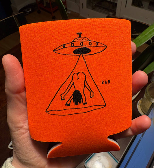 UFO Abduction Koozie