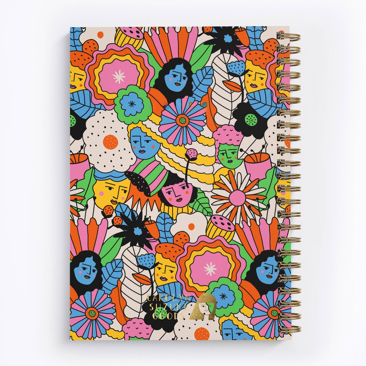 Mellow Petals Spiral Notebook