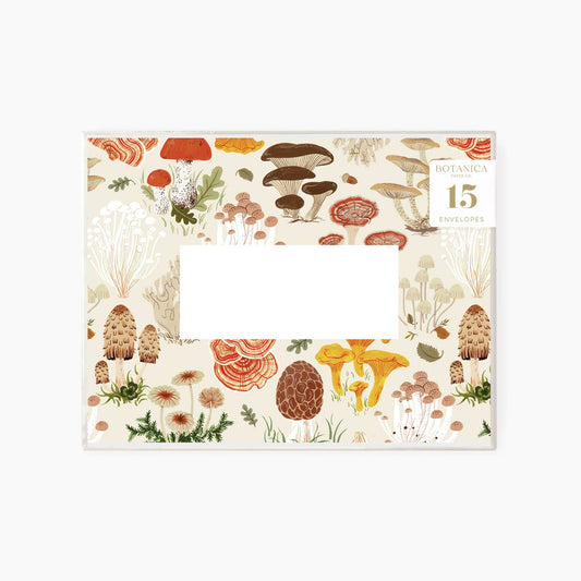 Mushrooms Boxed Envelopes