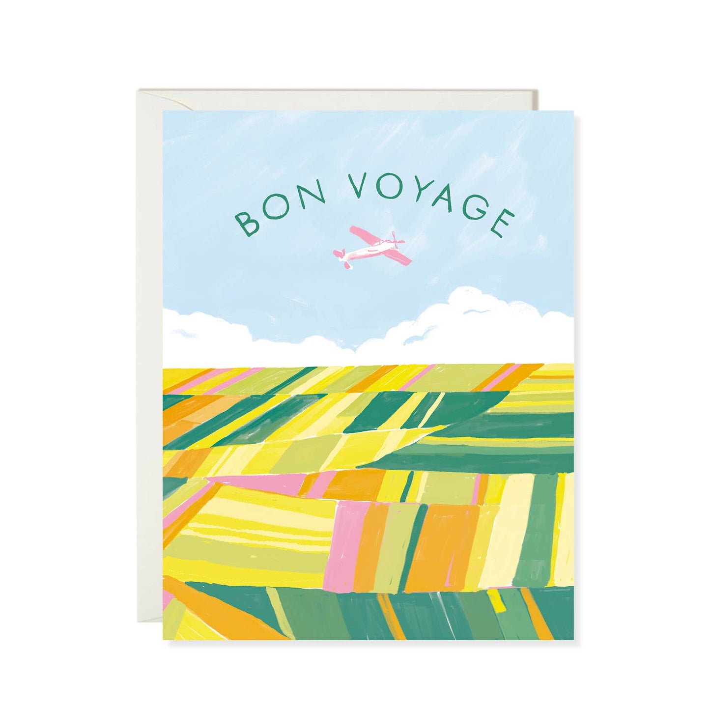 Bon Voyage Fields card