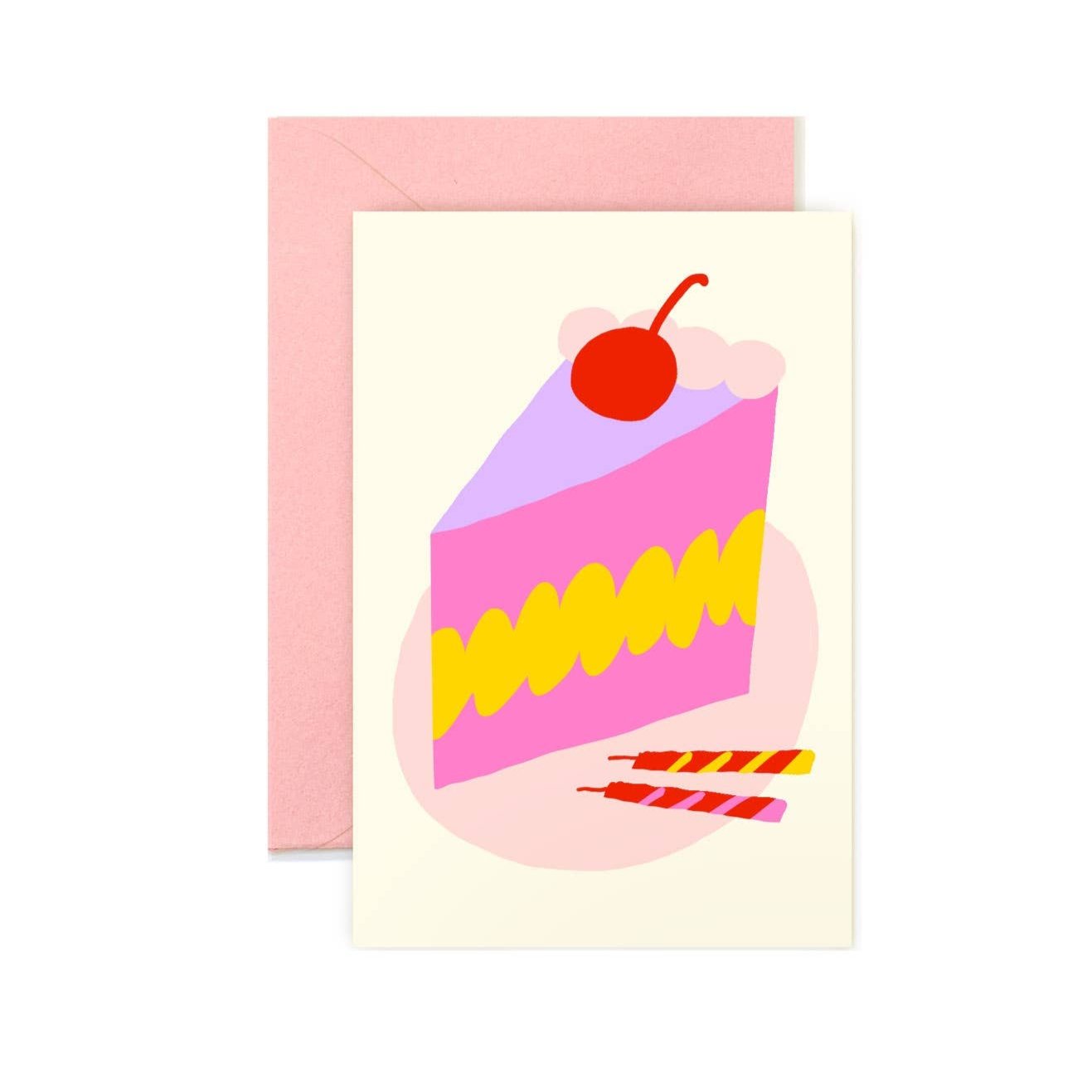 Groovy Cake mini notecard