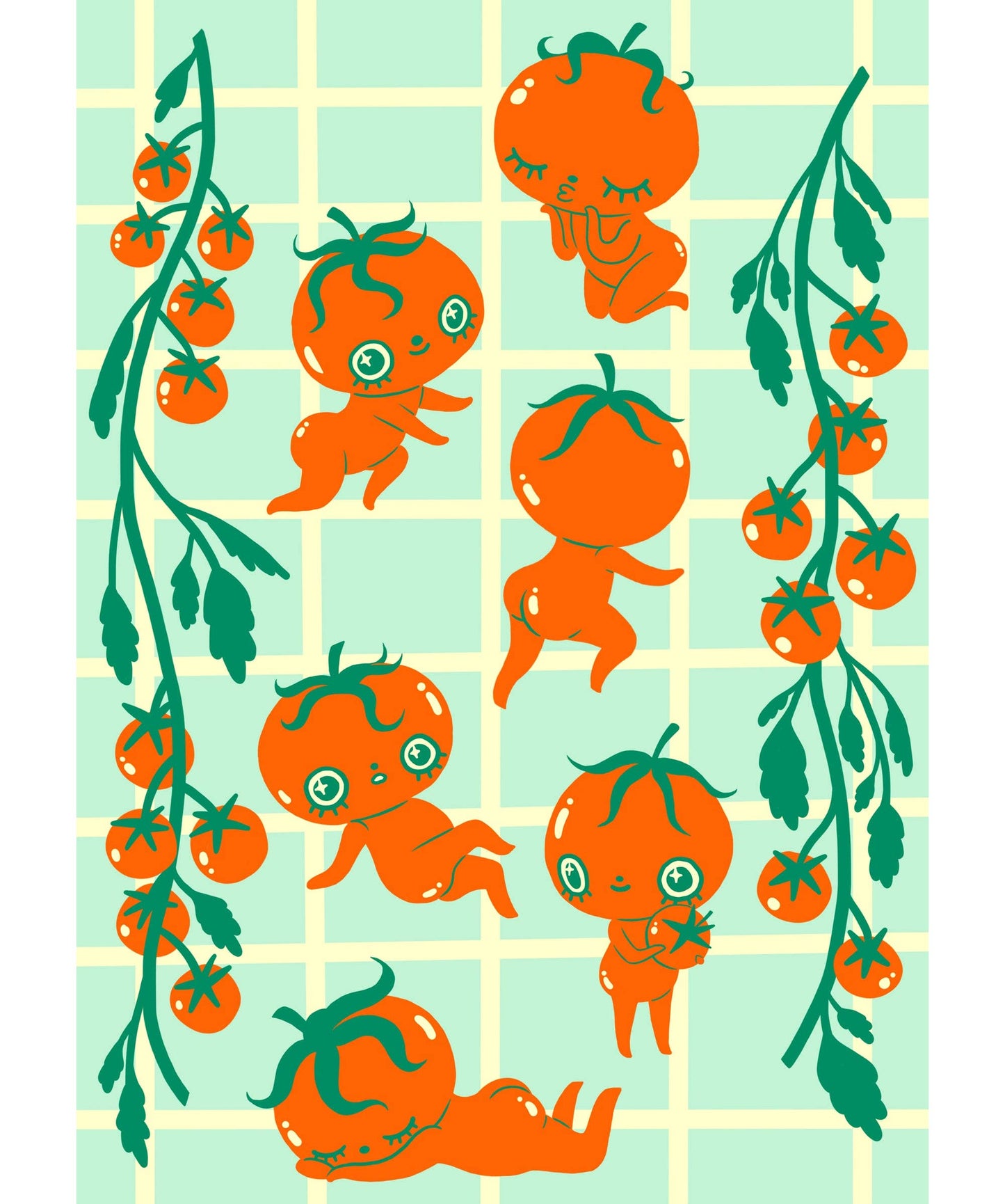 Juicy Tomatoes Print