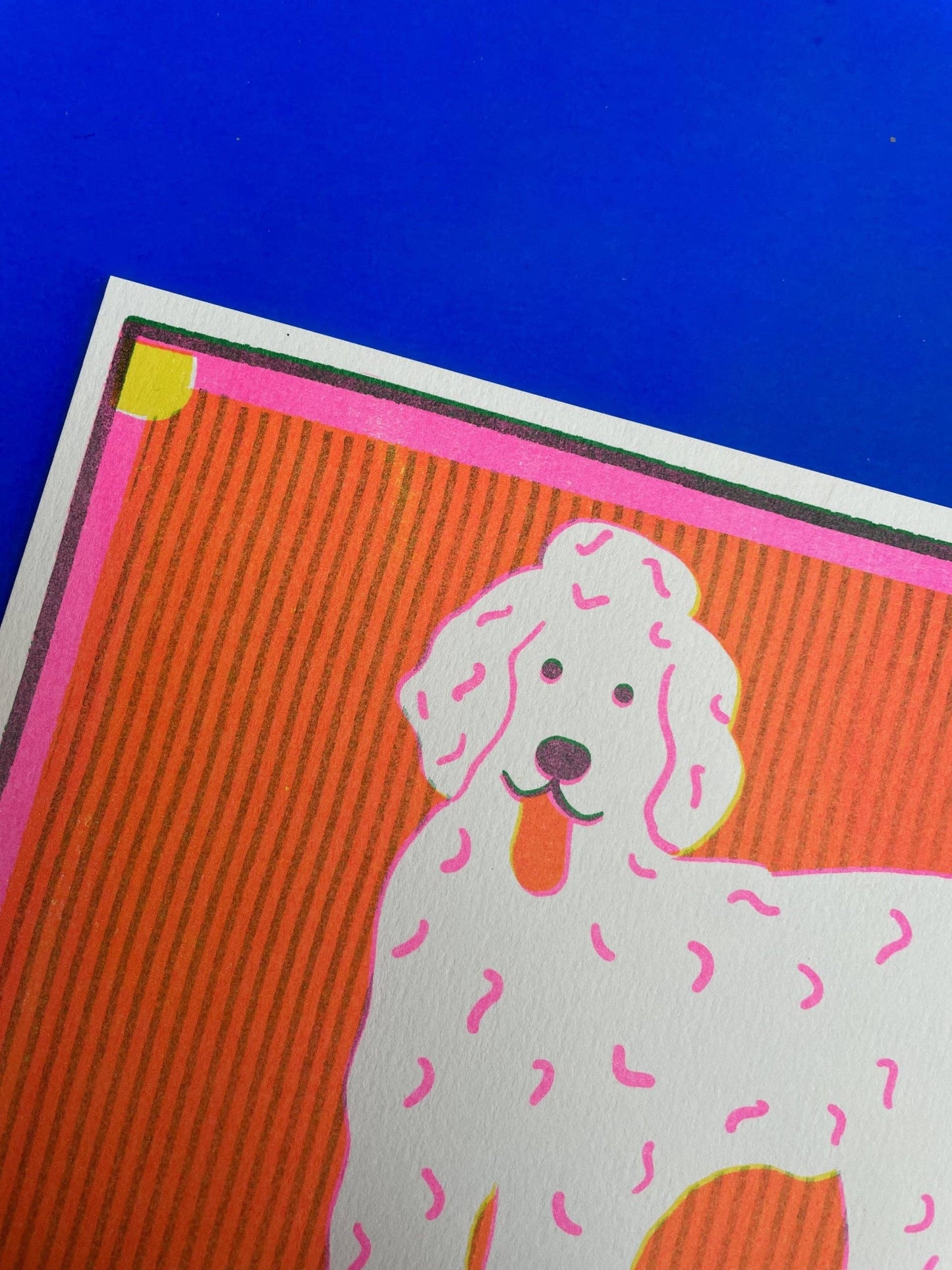 Poodle mini Print