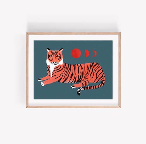 Lucky Tiger print