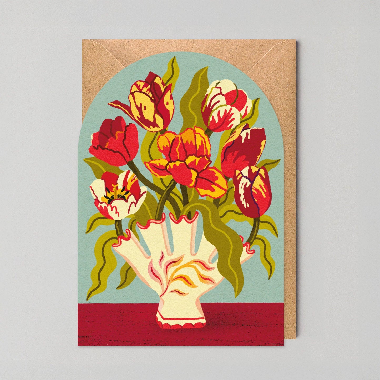 Tulips card