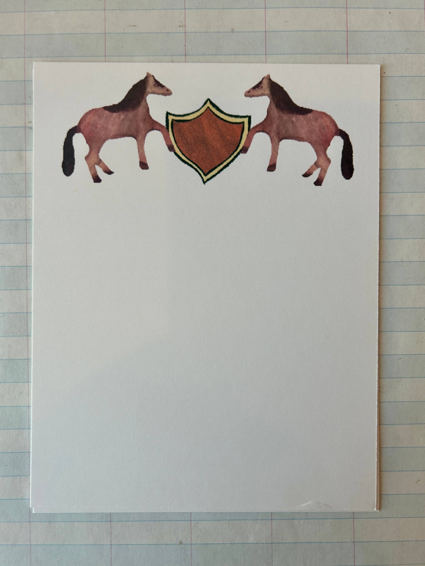 Animal Friends Horse Stationery