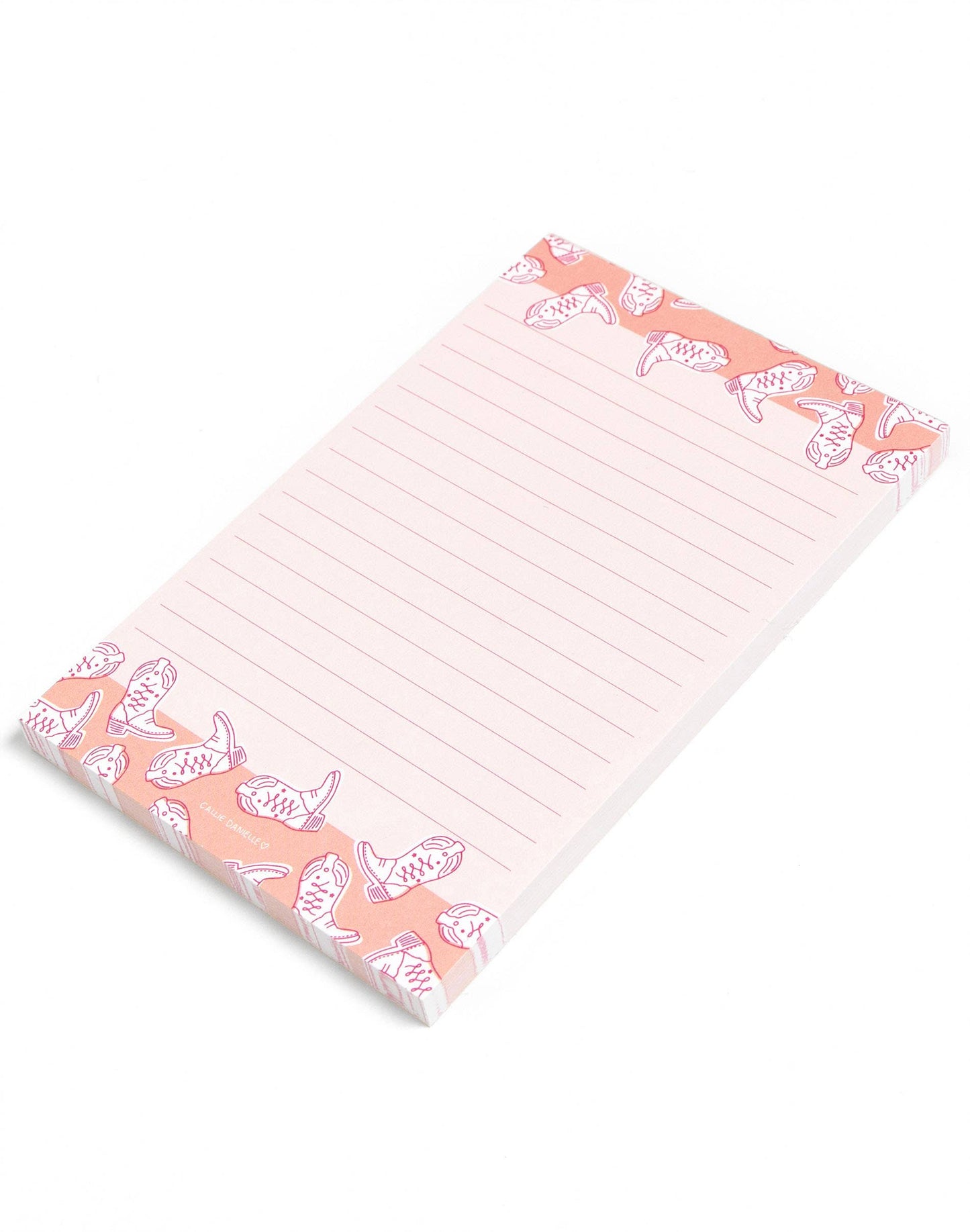 Cowgirl Boots Notepad