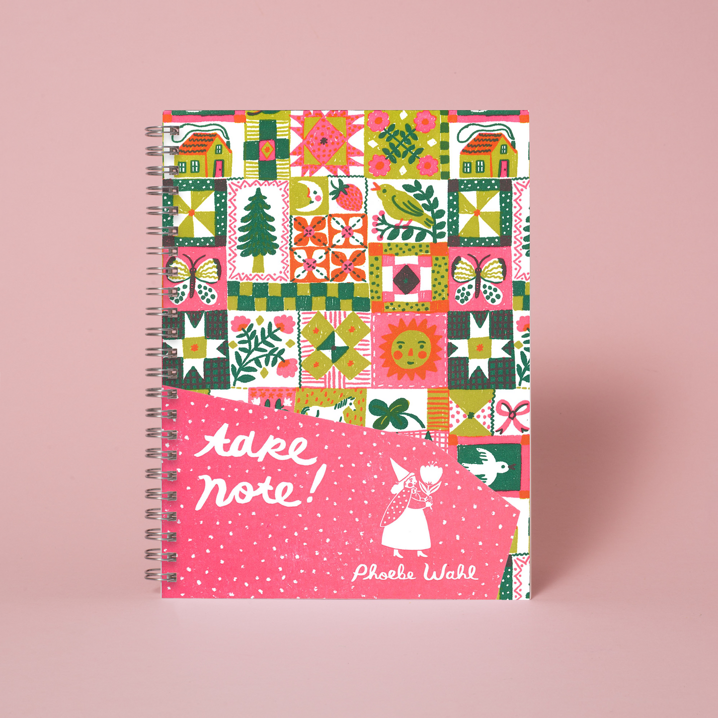 Folk Quilt Notebook