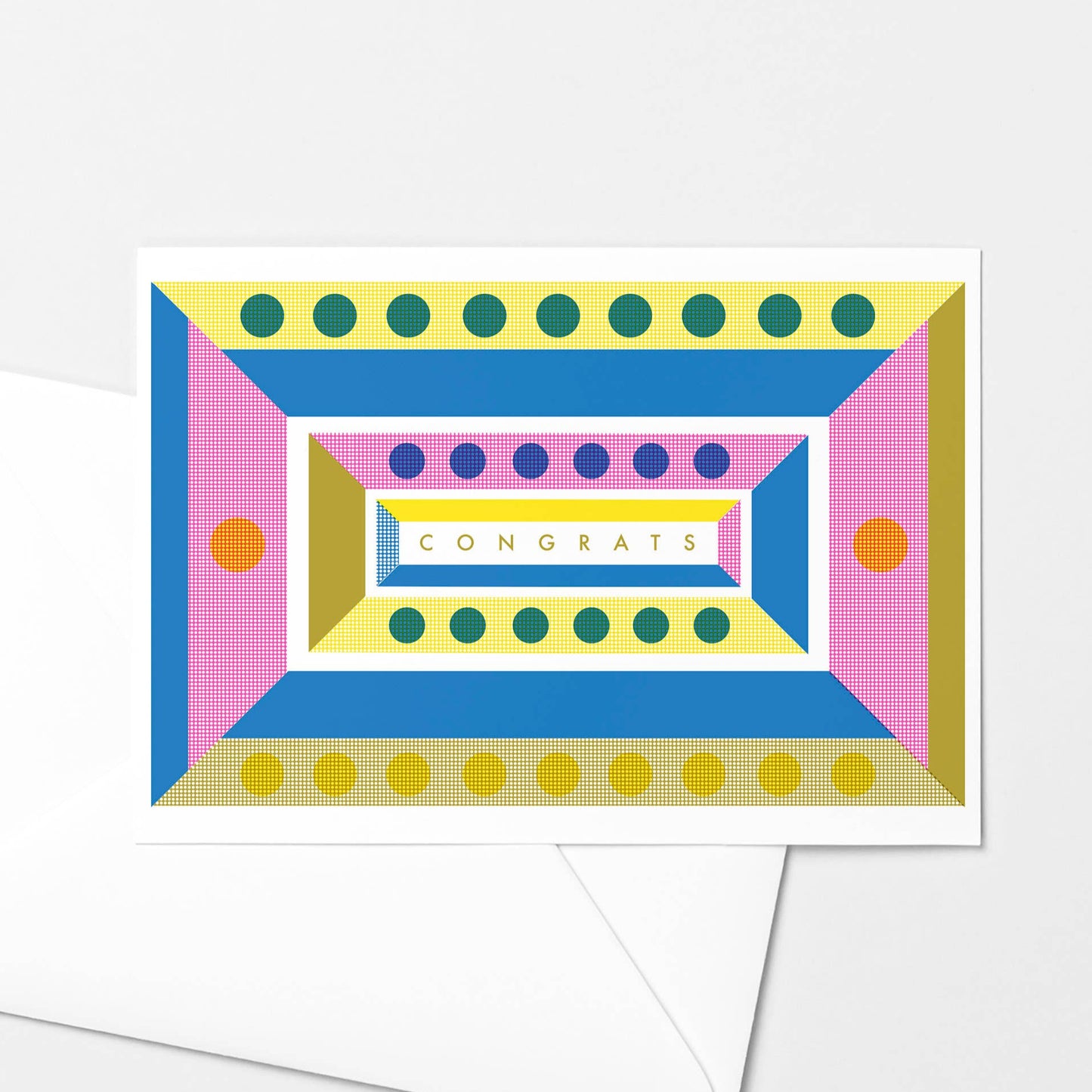 Congrats Geometric card