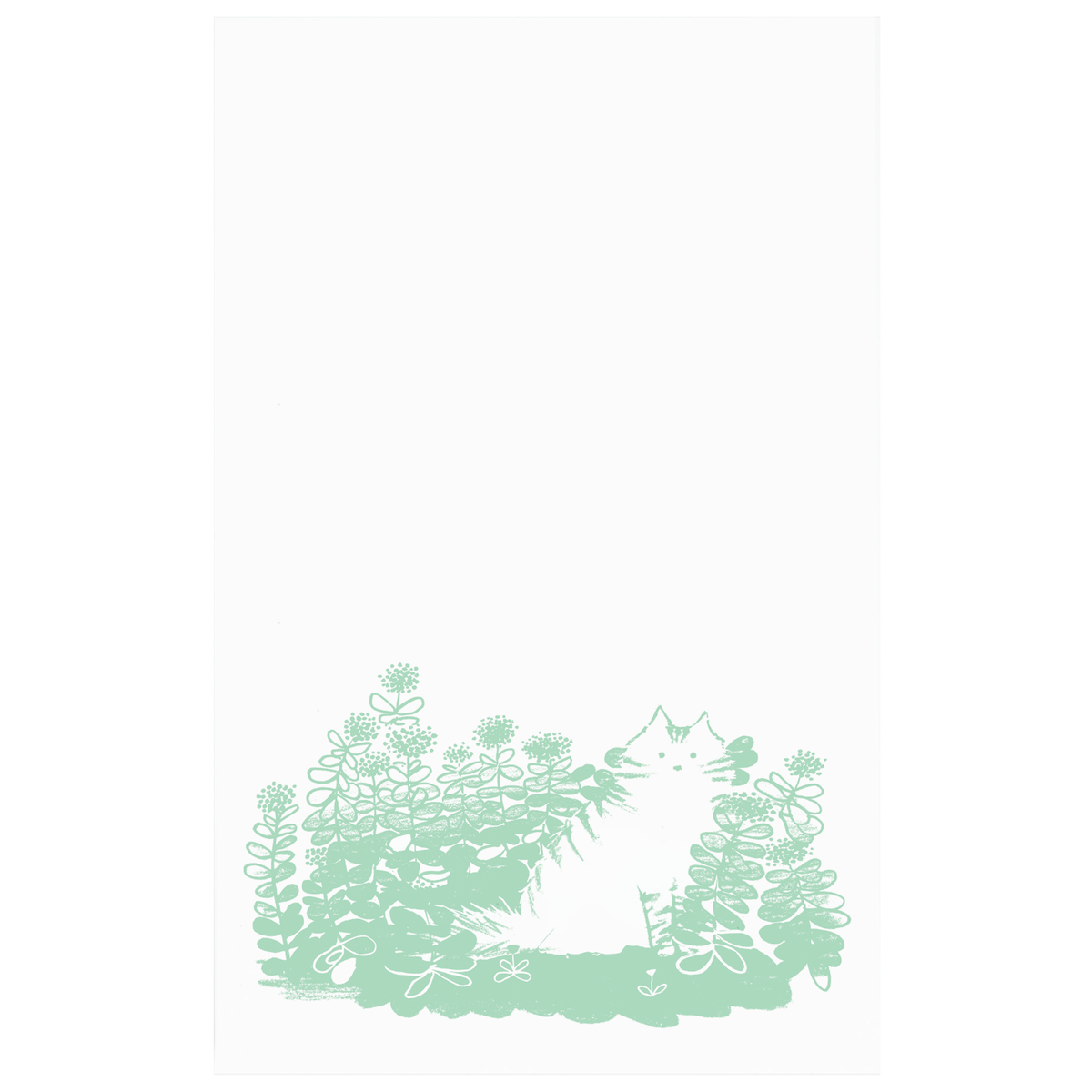 Fluffy Cat Notepad