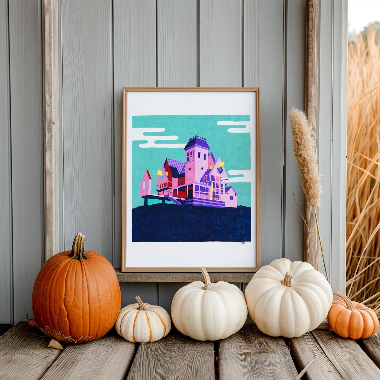 Beetlejuice House print