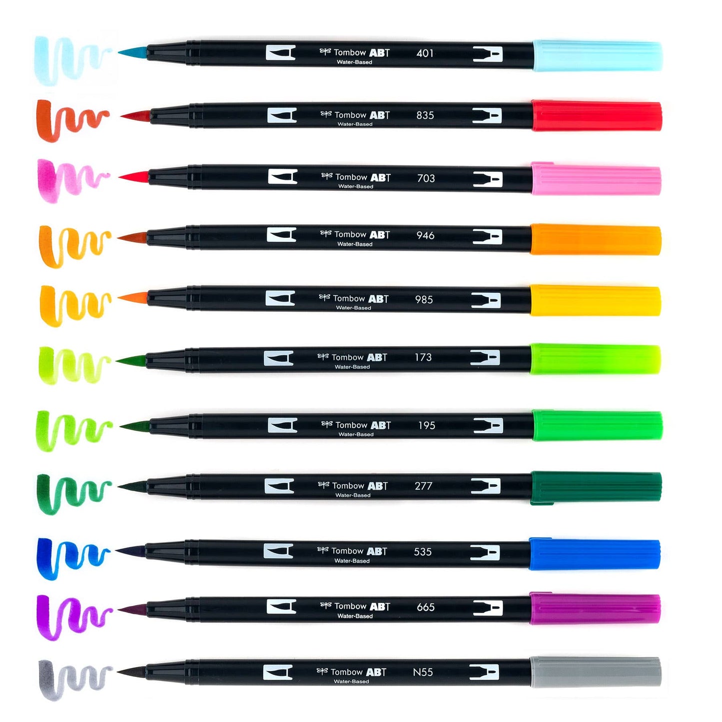 Dual Brush Pen Art Markers