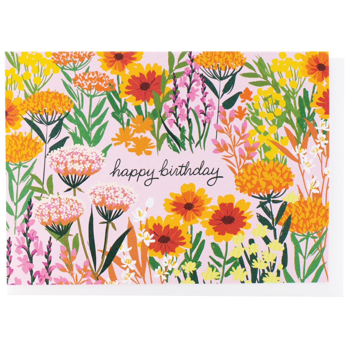 Summer Meadow Birthday card