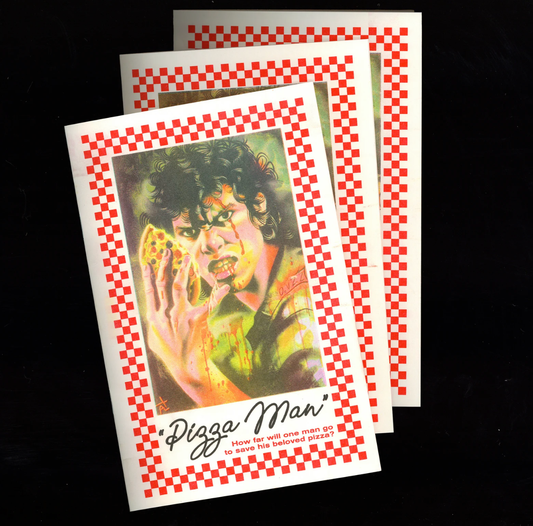 Pizza Man Risograph Zine