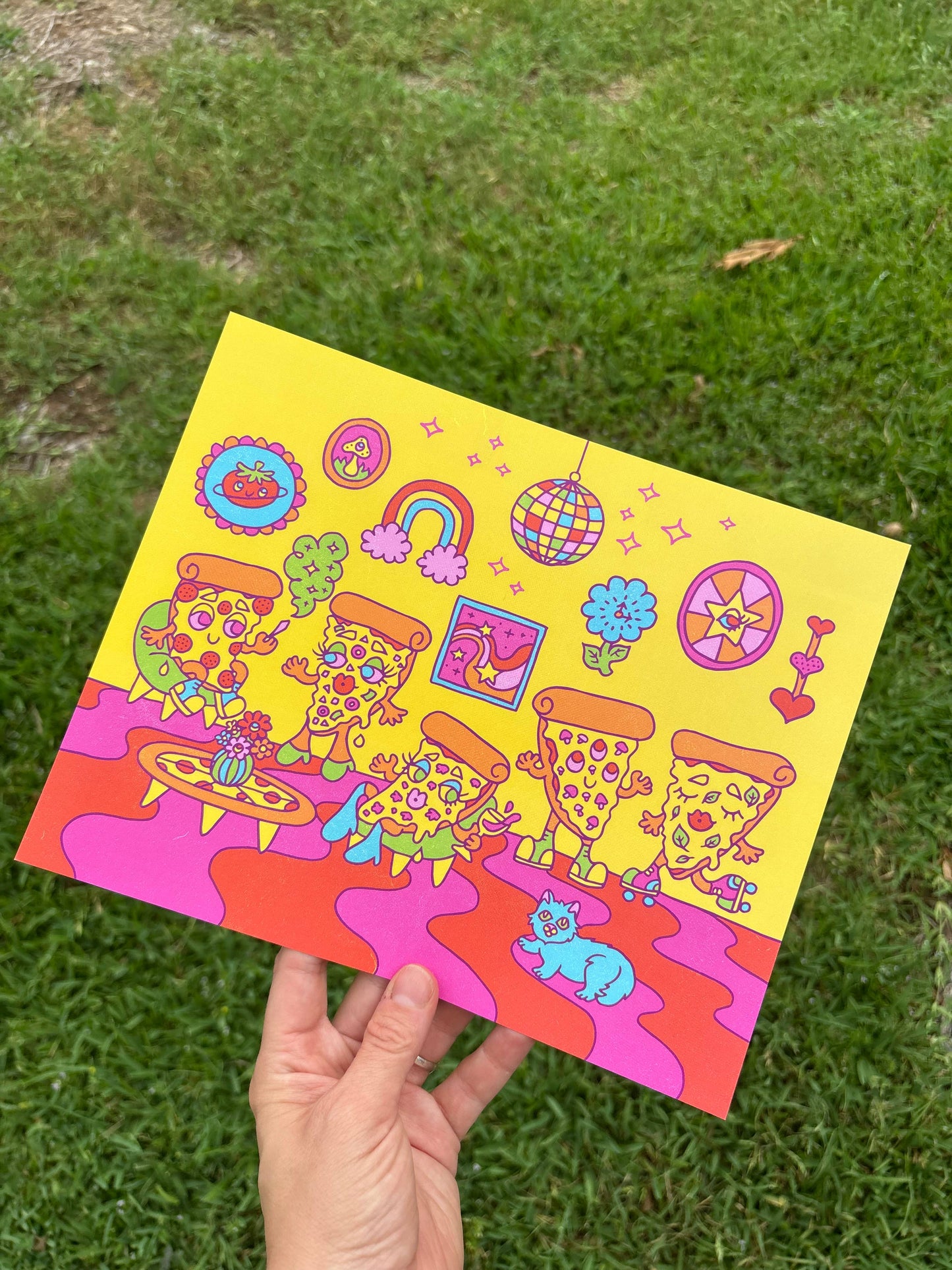 Pizza Party Print