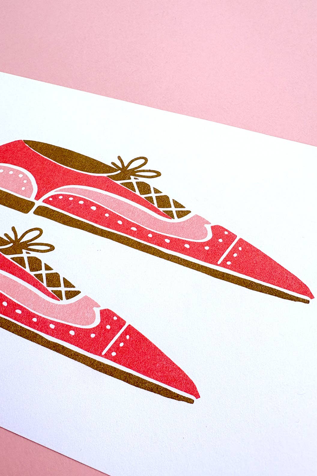 Wingtips mini print