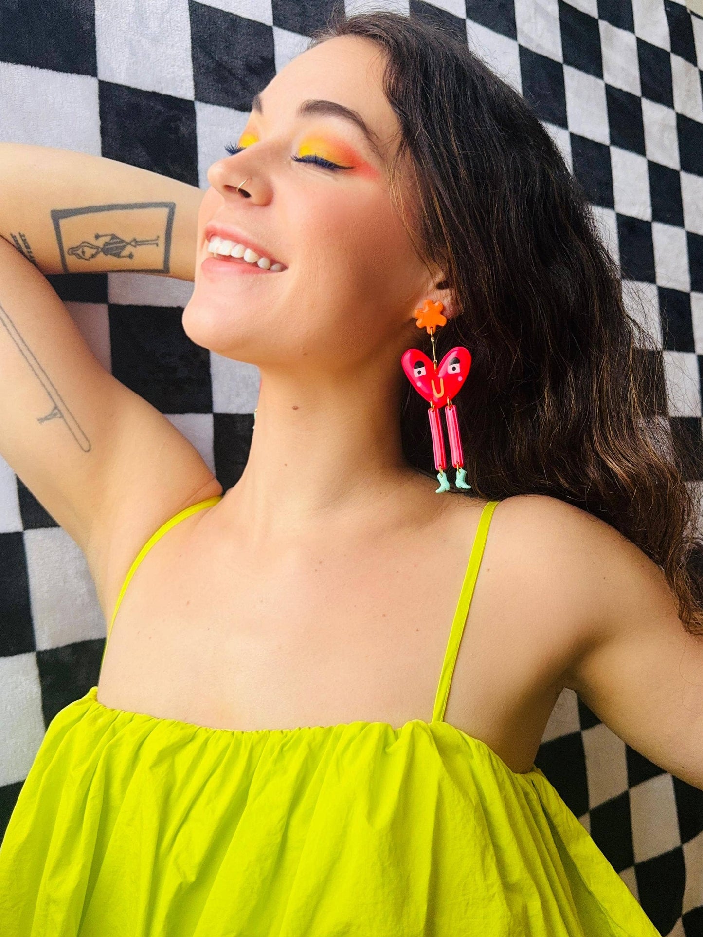 Heart Balloons Earrings