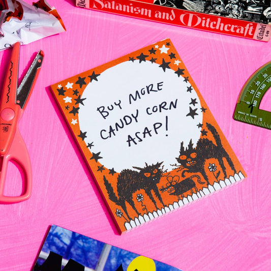 Scaredy Cats Scratch Pad