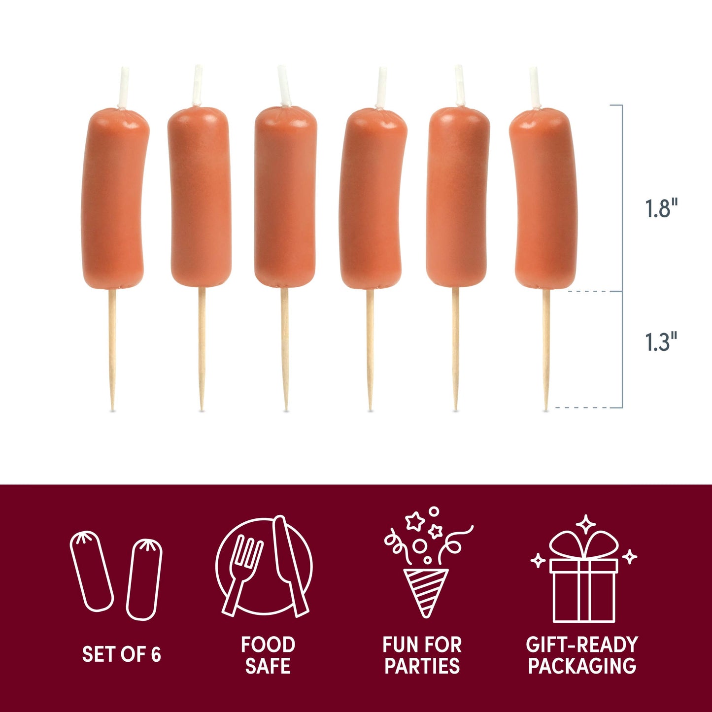 Sausage Party Candle Set