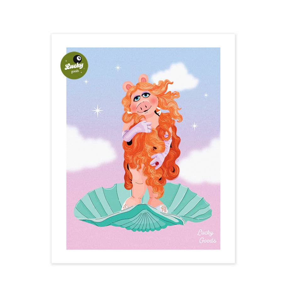 Birth of a Goddess print