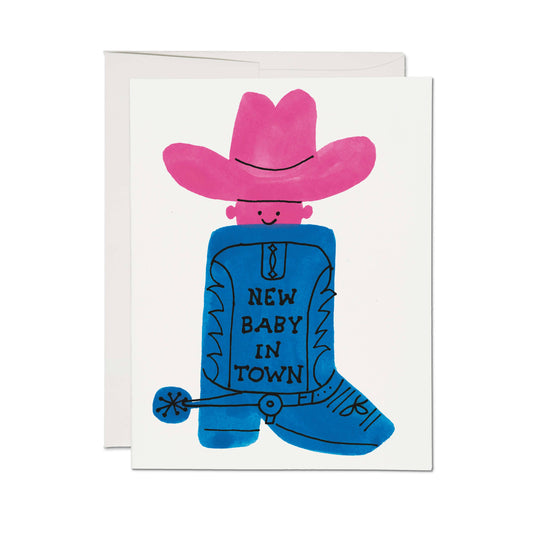 Boot Baby card