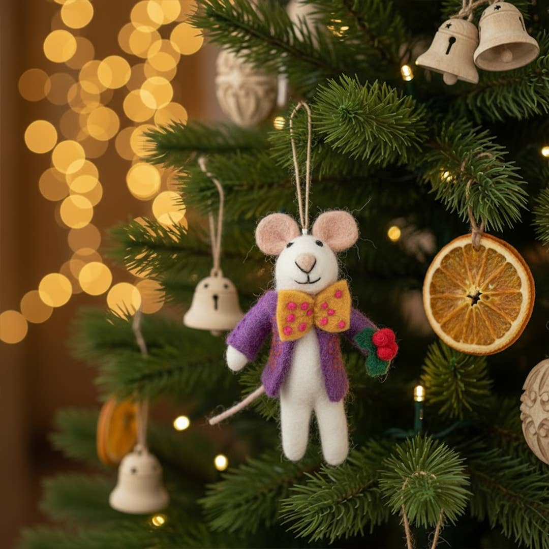 Christmas Mouse Ornament