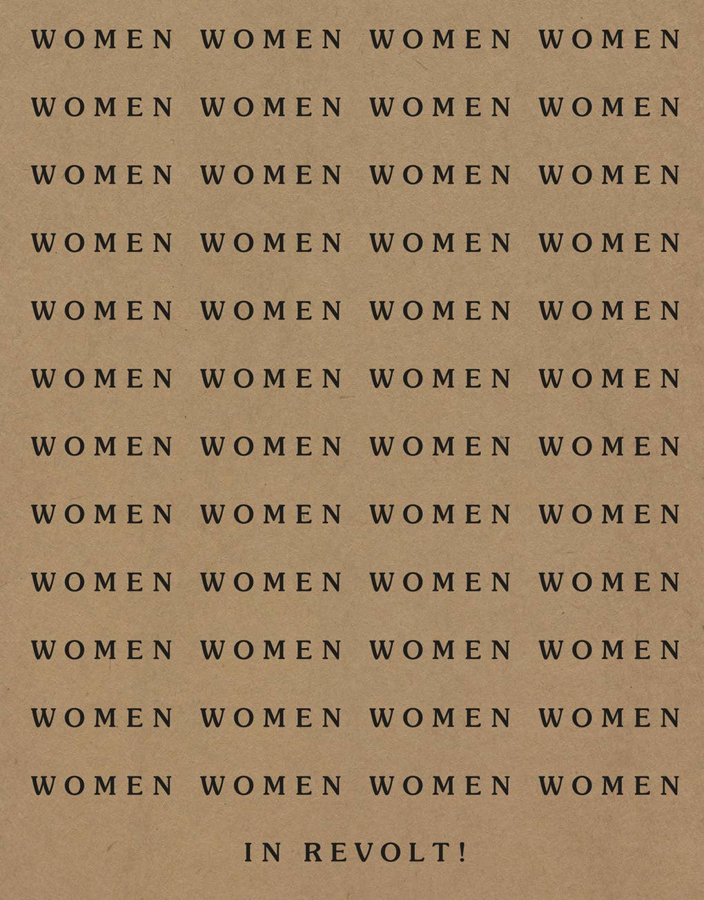 Women in Revolt! book
