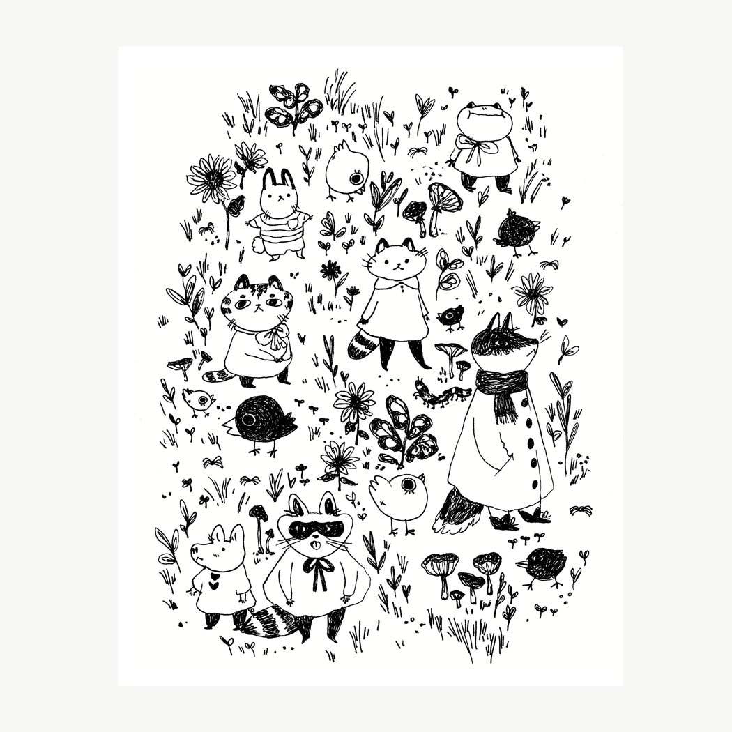 Garden Party print