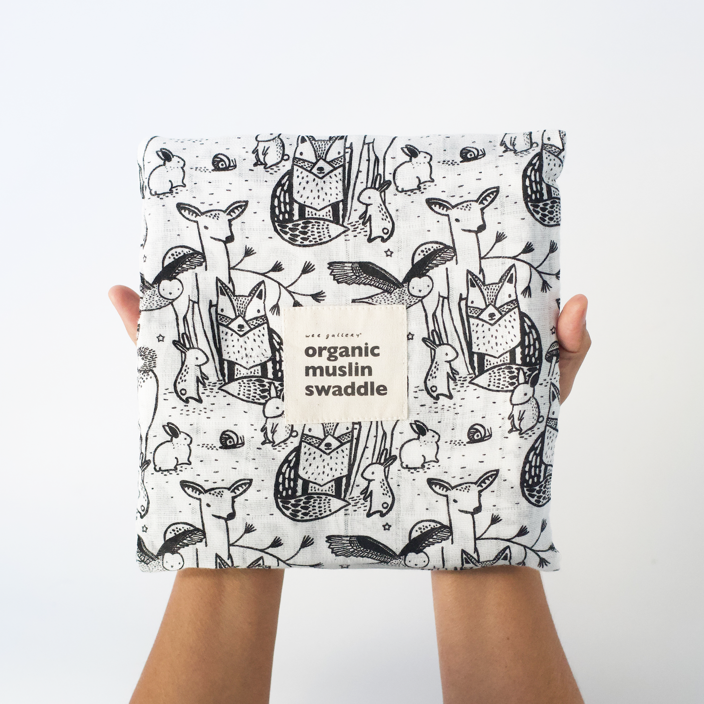 Forest Organic Muslin Swaddle