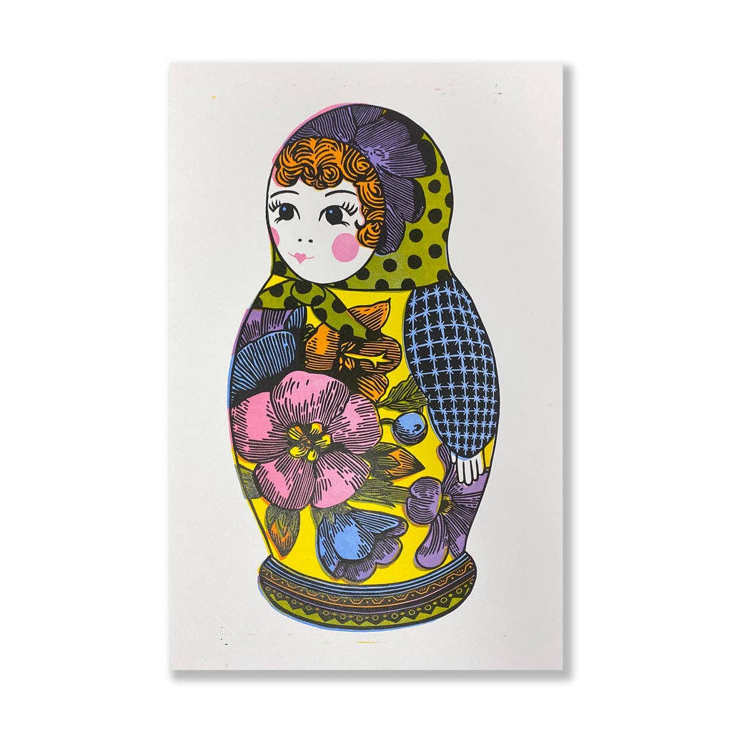 Big Sister Nesting Doll Print
