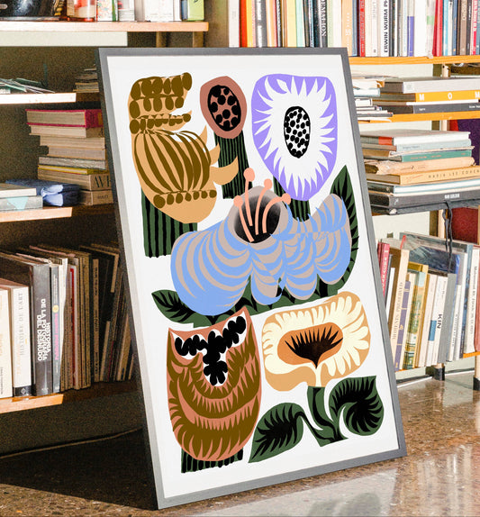 Wild Flowers print